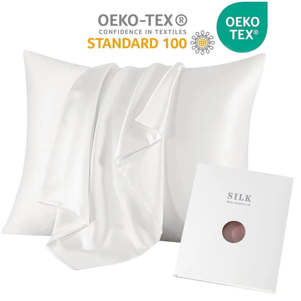 Silk Pillowcase Set - Наволочка из 100% натурального шелка тутового
