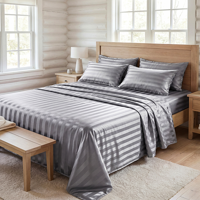 Silk Pillowcase Set - Набор постельного белья из атласа в