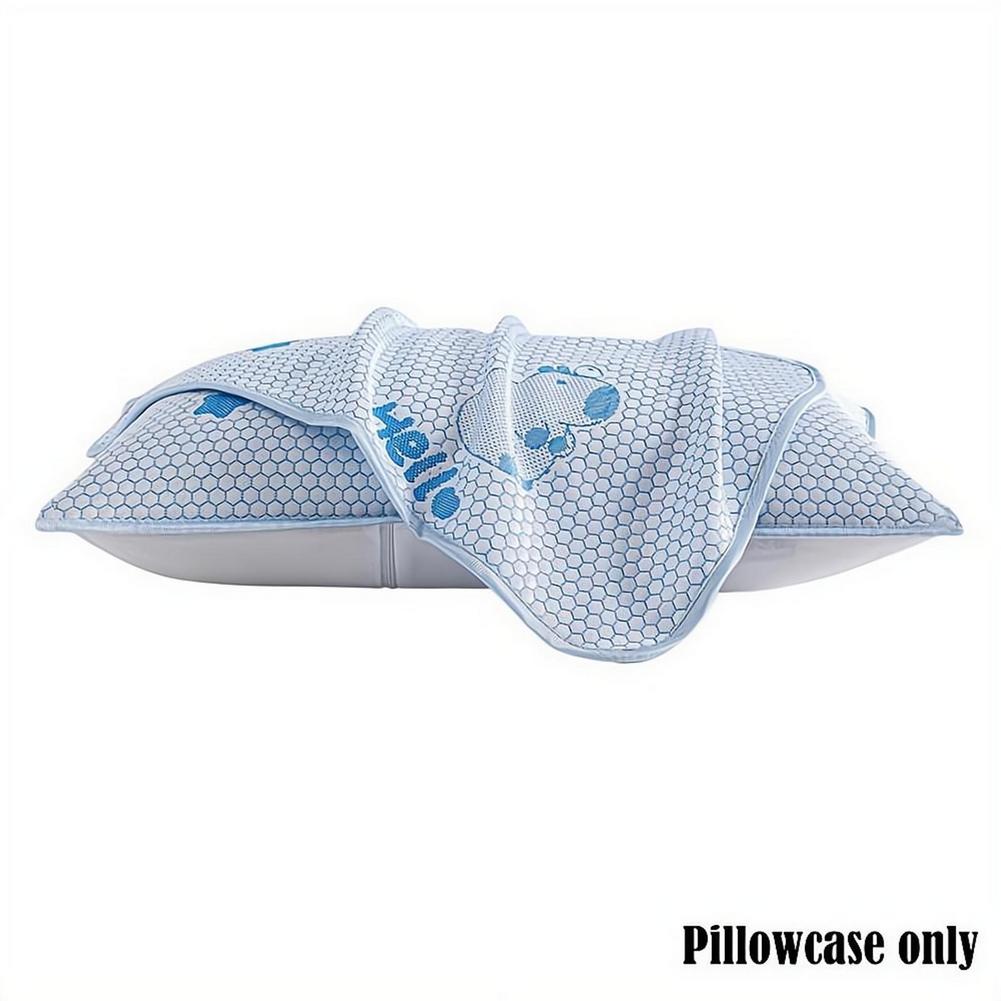Silk Pillowcase Set - Летний охлаждающий комплект наволочек из ледяного