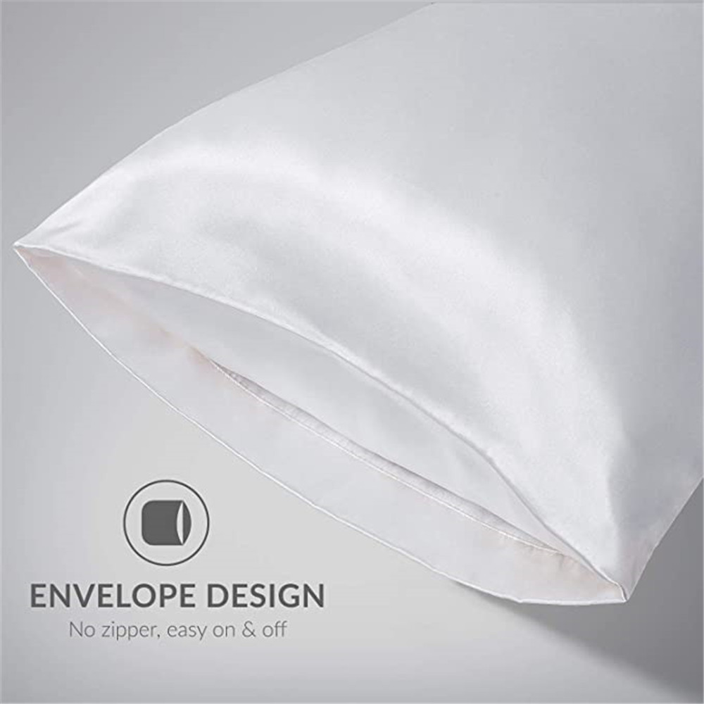 2 шт./лот, однотонные шелковис – обзор и цена Silk Pillowcase Set